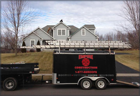Trailor of Roofing, Siding, and Gutter Equipment